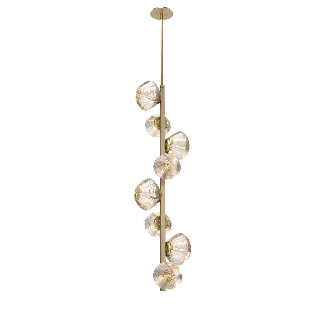 Hammerton Mesa Twisted Vine Chandelier, CHB0089-T8-GB-A-001-L3
