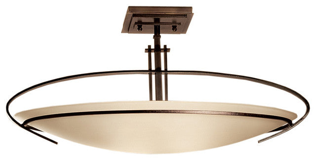 Mackintosh Semi-Flush Hubbardton Forge 124341-20-G89 Natural Iron