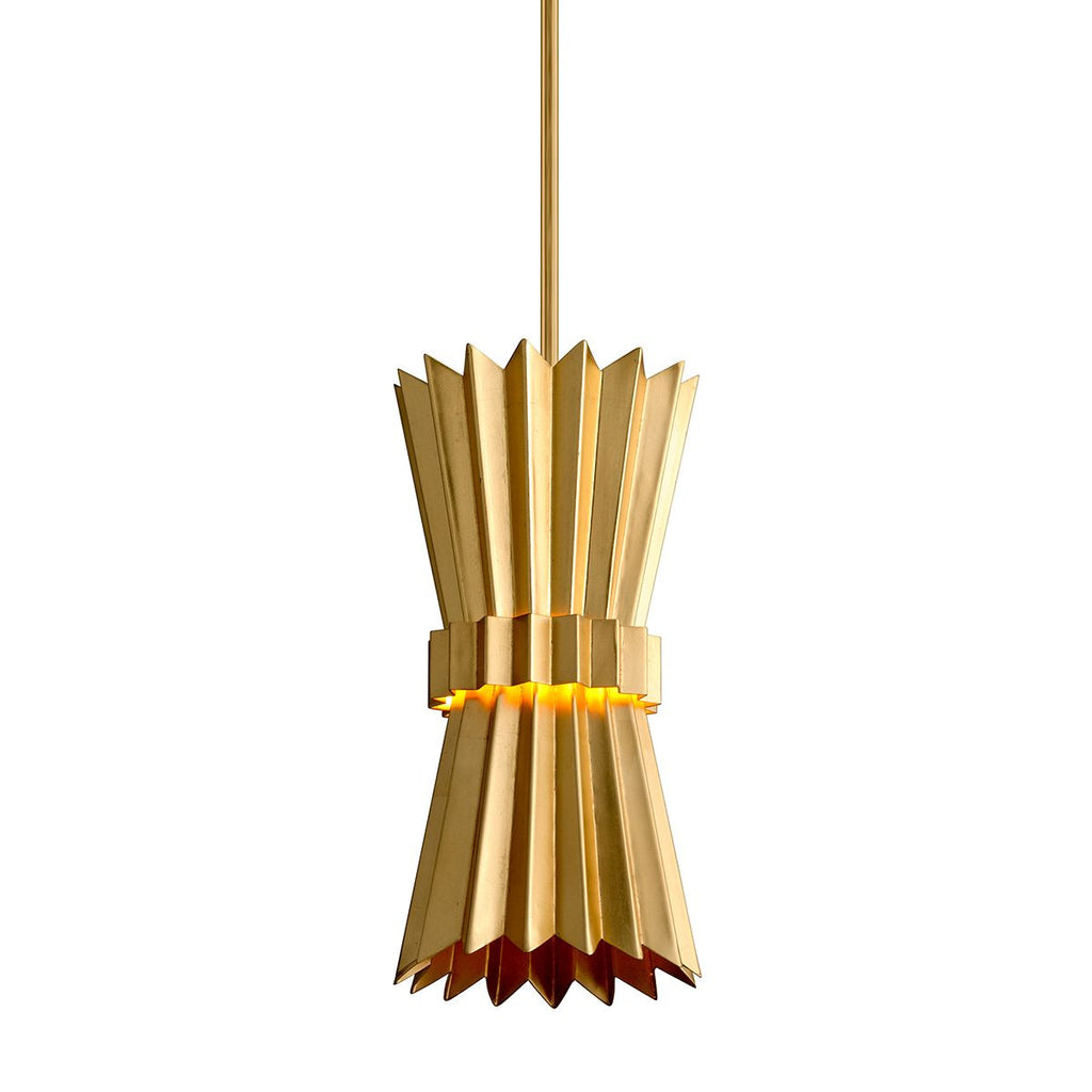 Moxy - 8 In.- Pendant Light - Gold Leaf Finish 311-41