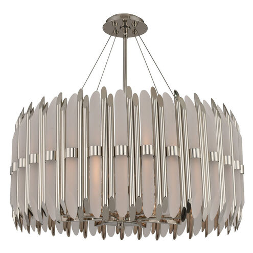 Massina 8 Light 28 inch Polished Nickel Pendant Ceiling Light 312953PN