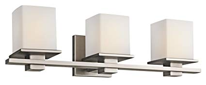 Kichler 45151AP Tully Bath 3-Light, Antique Pewter