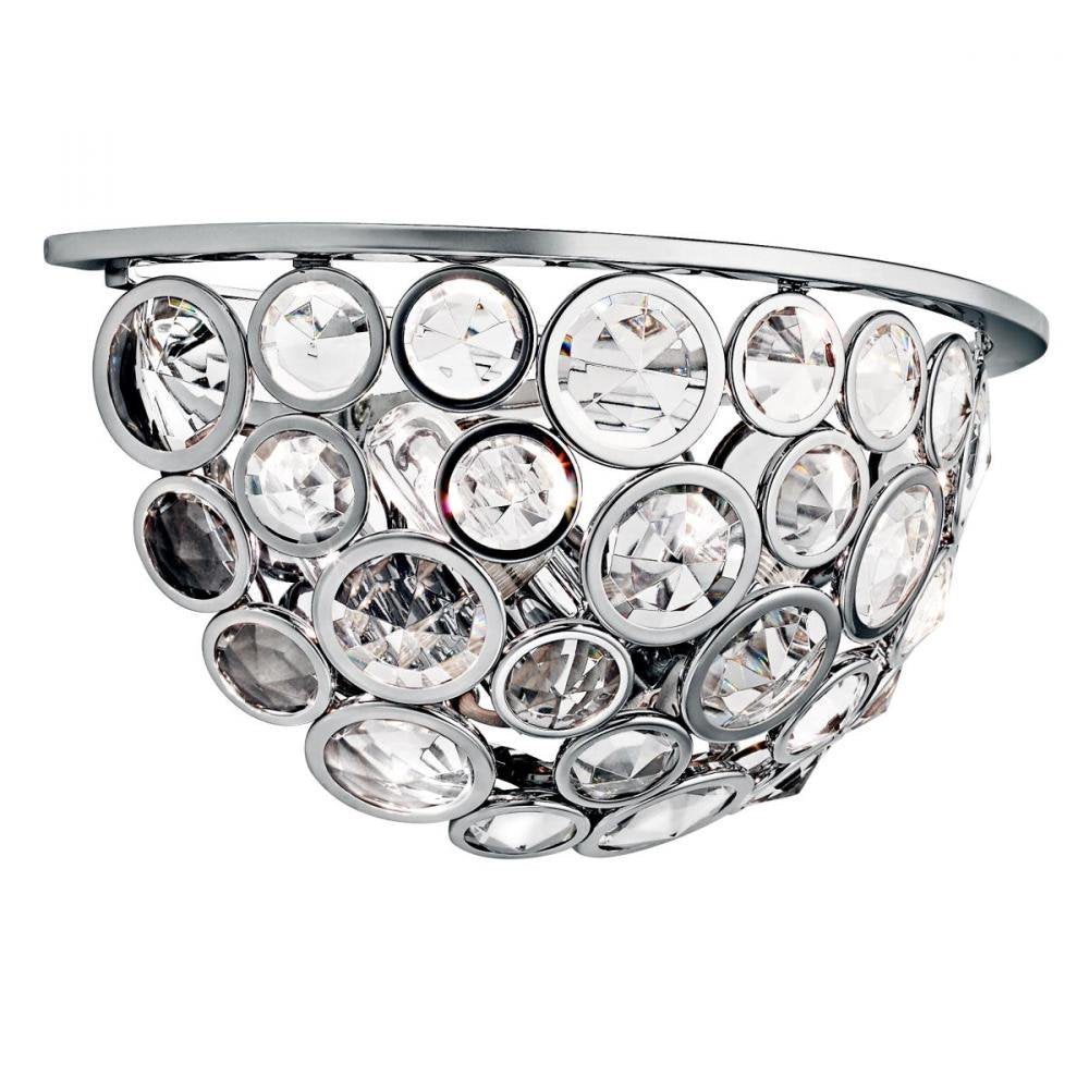 Kichler Lighting Liscomb 2 Light Wall Sconce in Chrome 42670CH