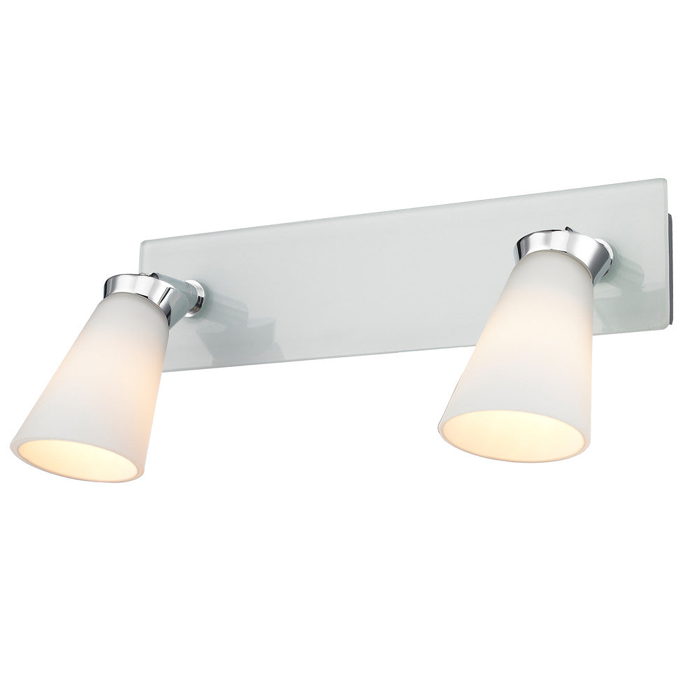 Iberlamp by Golden Lighting's Opera 2 Light Bath Vanity (Spotlight) #C024-02-CH