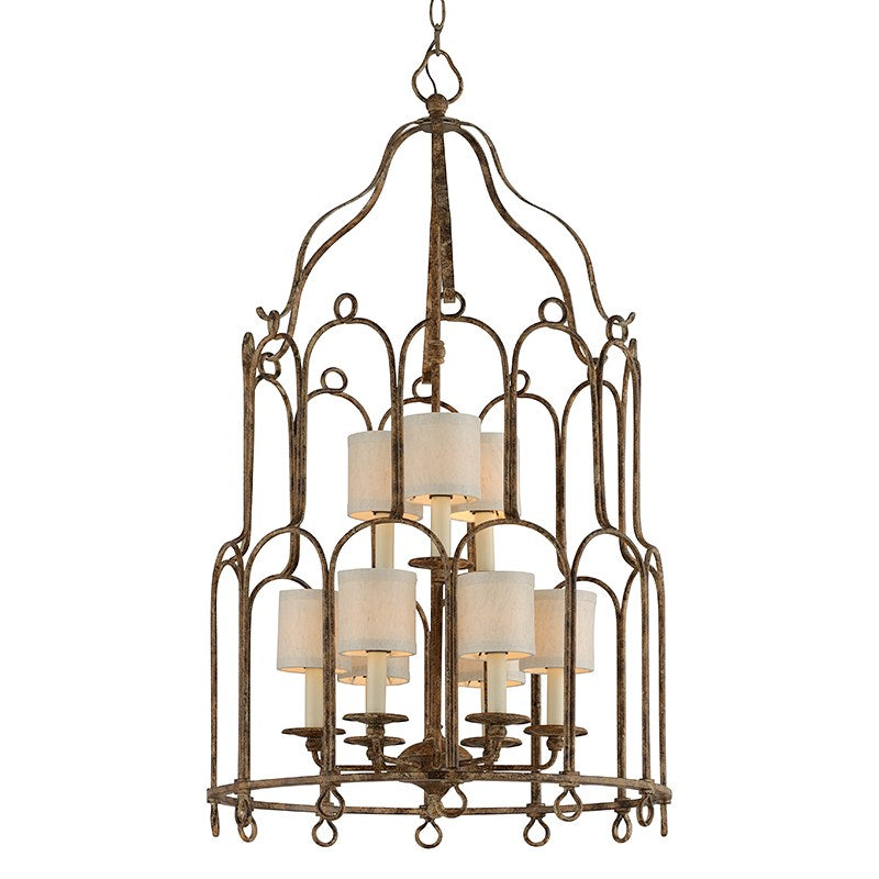 Troy Lighting F4836 Carousel 9 Light  Provence Bronze Chandelier