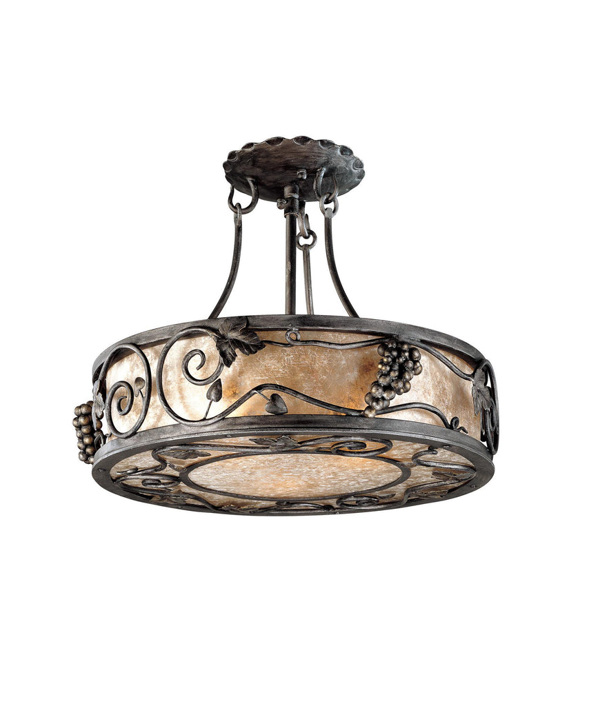 Troy Lighting C9673 Montrachet 14 Inch Semi Flush Mount