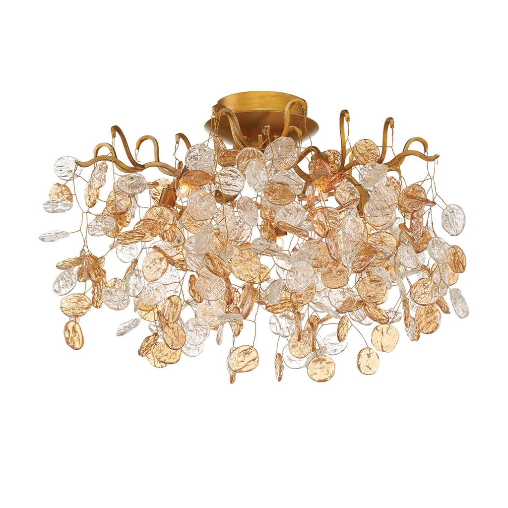 Campobasso 5 Light 21" Wide Flush Mount Ceiling Fixture 29056-019