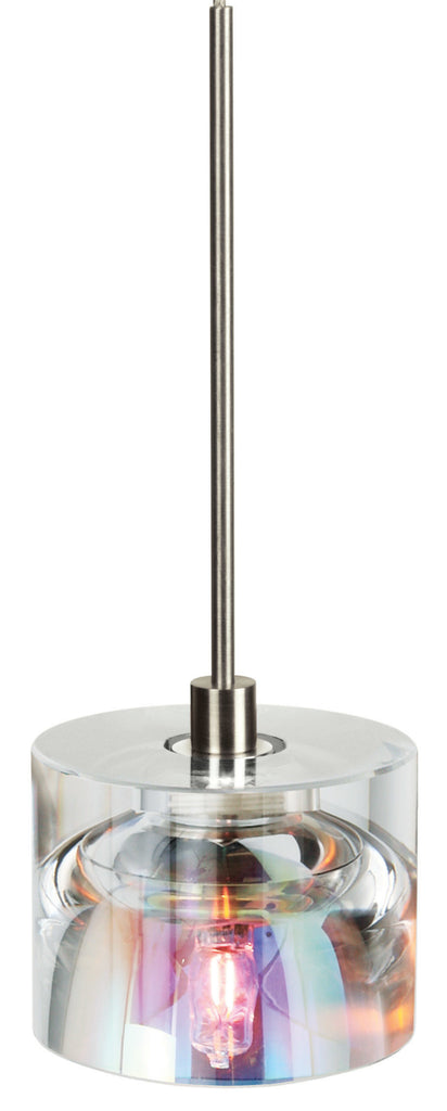 Pendant Elise Crystal Prismatic Polished Nickel LED PD 065 ABSNN 3J