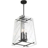 Kole 4 Light 14 inch Matte Black Pendant Ceiling Light 3-1617-4-89