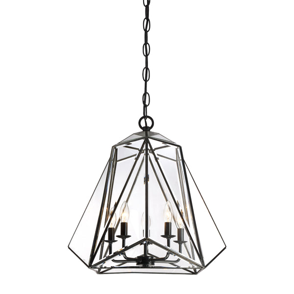 Eurofase Lighting 31646-017 Glacier 21.25" Diameter 5-Light Lantern