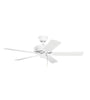 Renew Collection 50" Renew Ceiling Fan MWH 330100MWH (Matte White)