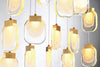 Eurofase Lighting 37194-017 Paget 16-Light Oval LED Chandelier