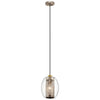 Kichler Asher™ 1 Light Mini Pendant Antique Pewter 44102AP