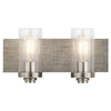 Kichler Dalwood™ 2 Light Vanity Light Classic Pewter 45927CLP