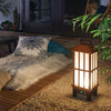 Kichler Davis Portable Bluetooth LED Lantern Bamboo Wood 49247BWFLED