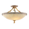 Corbett Lighting - 66-33 - Parc Royale 3Lt Semi-Flush