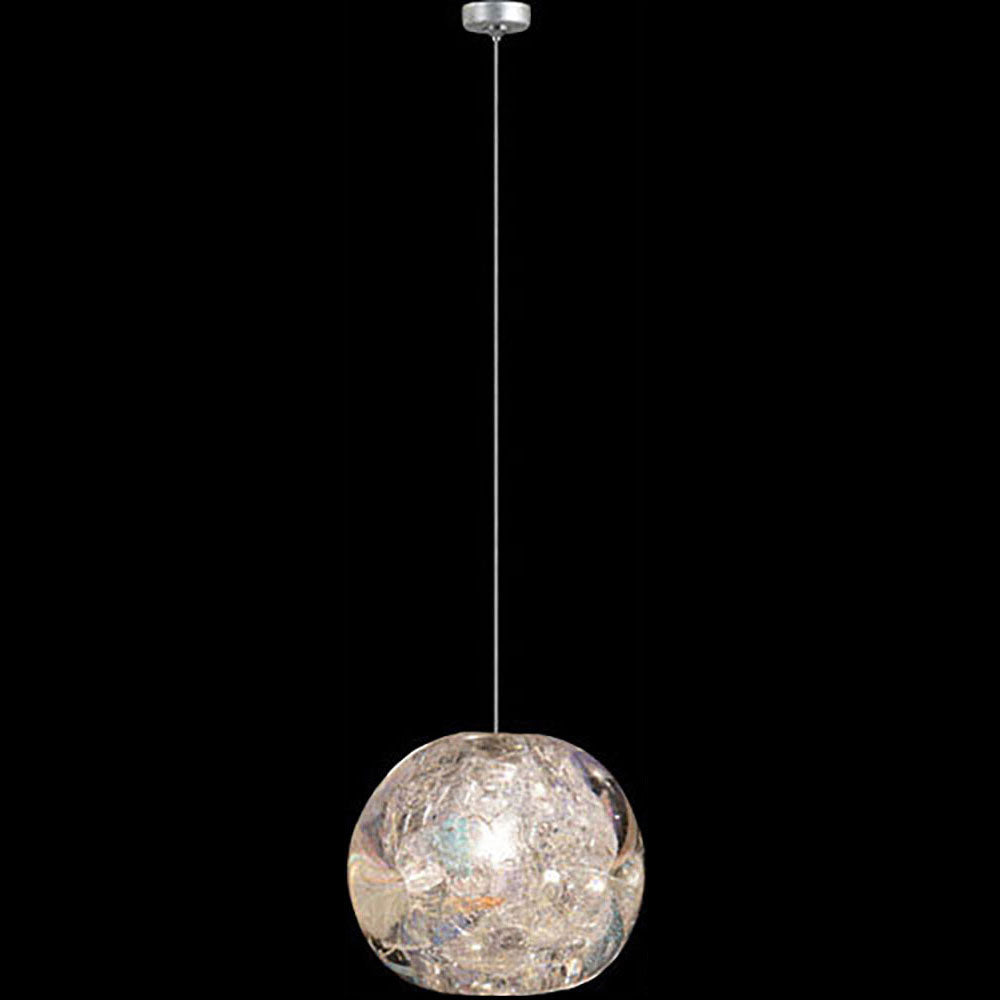 Fine Art Handcrafted Lighting LED Natural Inspirations 13" Contemporary Ceiling Lighting Fixture - Silver 851840-106LD