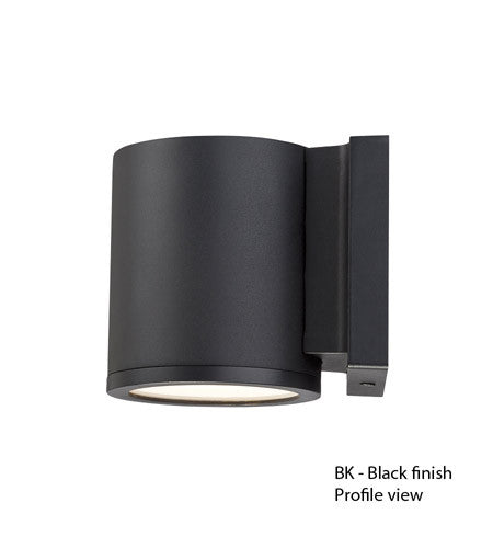 Modern Forms Tube LED Outdoor Wall Light in Black WS-W2605-BK or White WS-W2605 WT