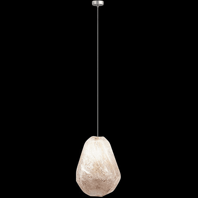 Fine Art Handcrafted Lighting Natural Inspirations 5" Wide LED Crystal Mini Pendant 851840-19LD