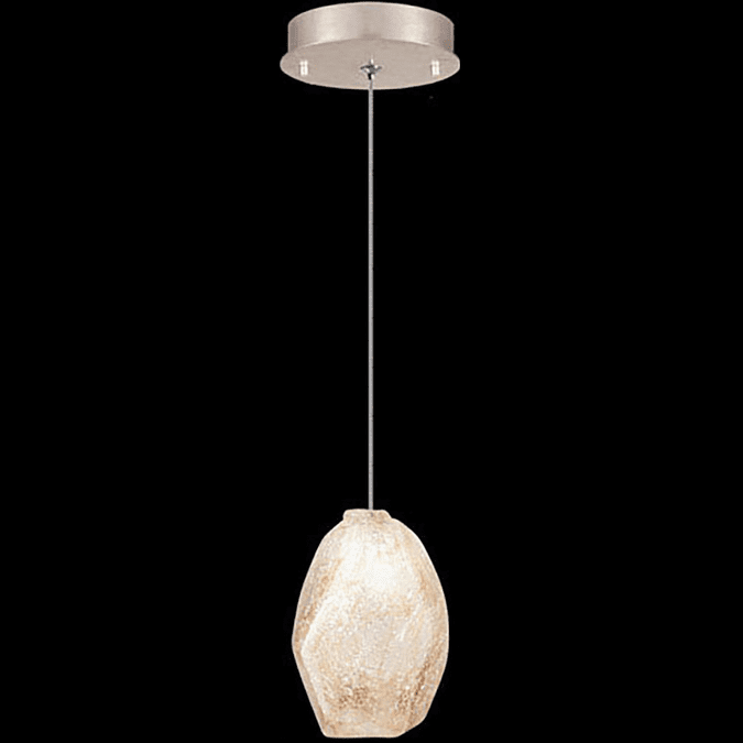 Fine Art Handcrafted Lighting LED Natural Inspirations 14" Modern Flush Ceiling Light Fixture - Gold 852240-28LD