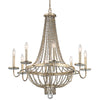 Kichler Birkdale 30.5" 8 Light Chandelier 43812 SGD