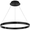 Sirius LED 24 inch Black Pendant Ceiling Light PD-81124 BK